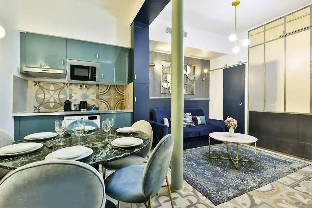 Appartement Lovely Loft With 2 Bedrooms Central Paris Air Conditioned